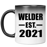 Welder Established EST. 2021 - 11oz Color Changing Mug