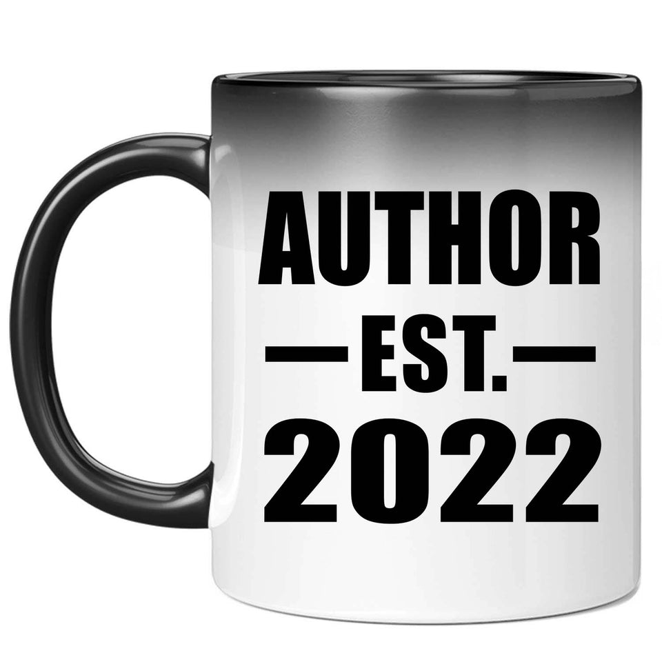 Author Established EST. 2022 - 11oz Color Changing Mug