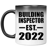 Building Inspector Established EST. 2022 - 11oz Color Changing Mug
