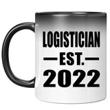 Logistician Established EST. 2022 - 11oz Color Changing Mug