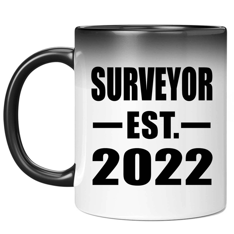 Surveyor Established EST. 2022 - 11oz Color Changing Mug