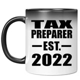 Tax Preparer Established EST. 2022 - 11oz Color Changing Mug