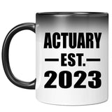 Actuary Established EST. 2023 - 11oz Color Changing Mug