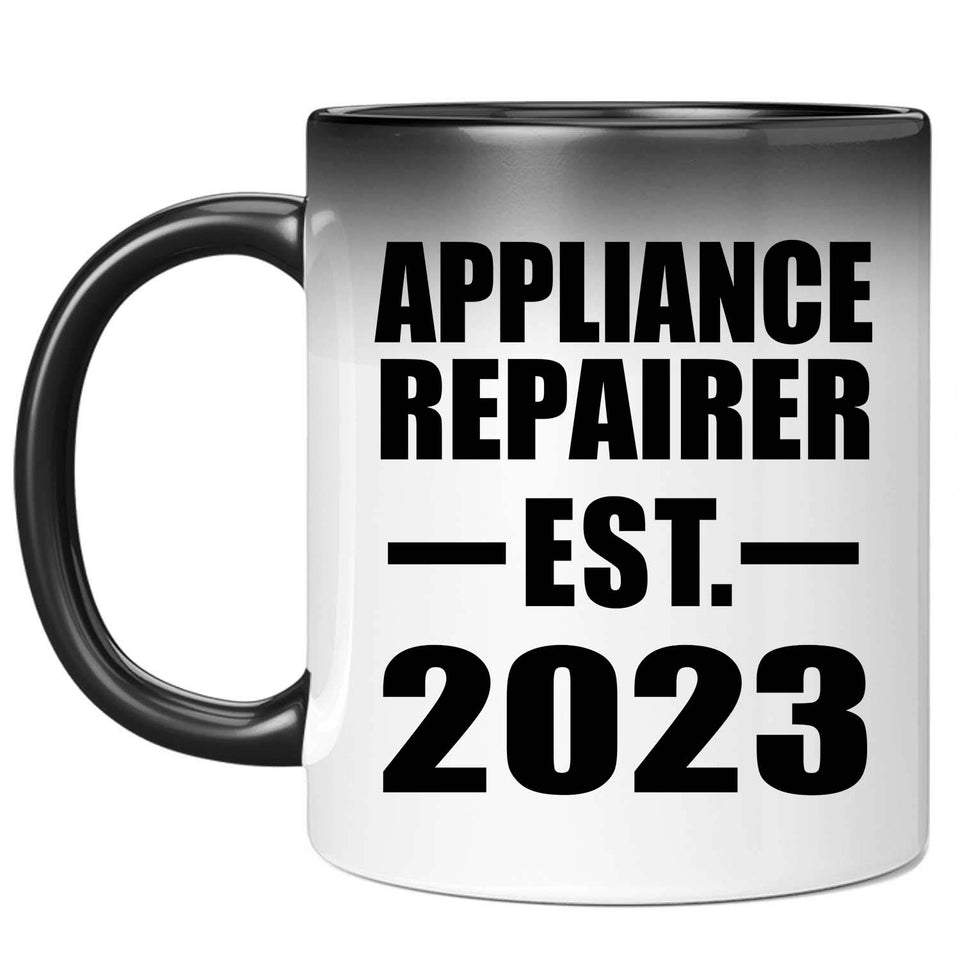 Appliance Repairer Established EST. 2023 - 11oz Color Changing Mug