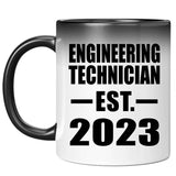 Engineering Technician Established EST. 2023 - 11oz Color Changing Mug