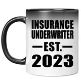 Insurance Underwriter Established EST. 2023 - 11oz Color Changing Mug