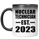 Nuclear Technician Established EST. 2023 - 11oz Color Changing Mug