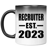 Recruiter Established EST. 2023 - 11oz Color Changing Mug