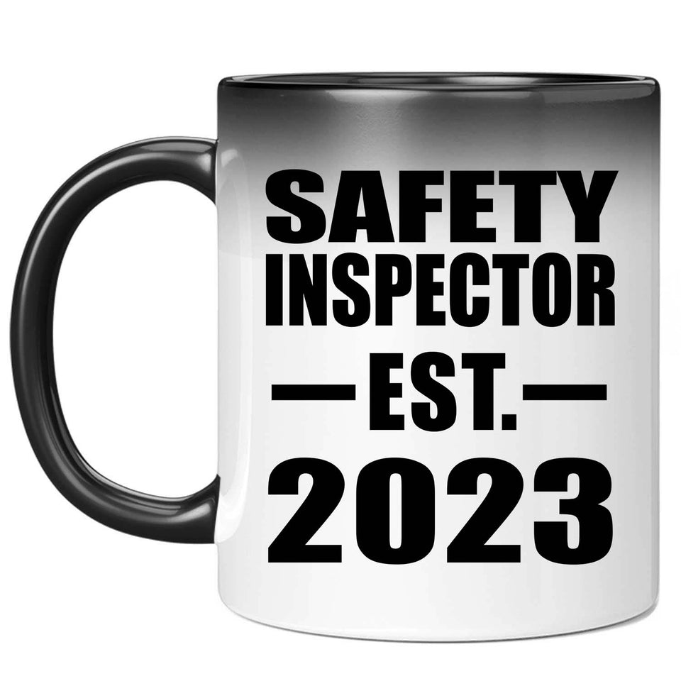 Safety Inspector Established EST. 2023 - 11oz Color Changing Mug