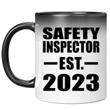 Safety Inspector Established EST. 2023 - 11oz Color Changing Mug