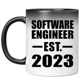 Software Engineer Established EST. 2023 - 11oz Color Changing Mug