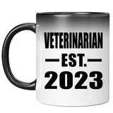 Veterinarian Established EST. 2023 - 11oz Color Changing Mug