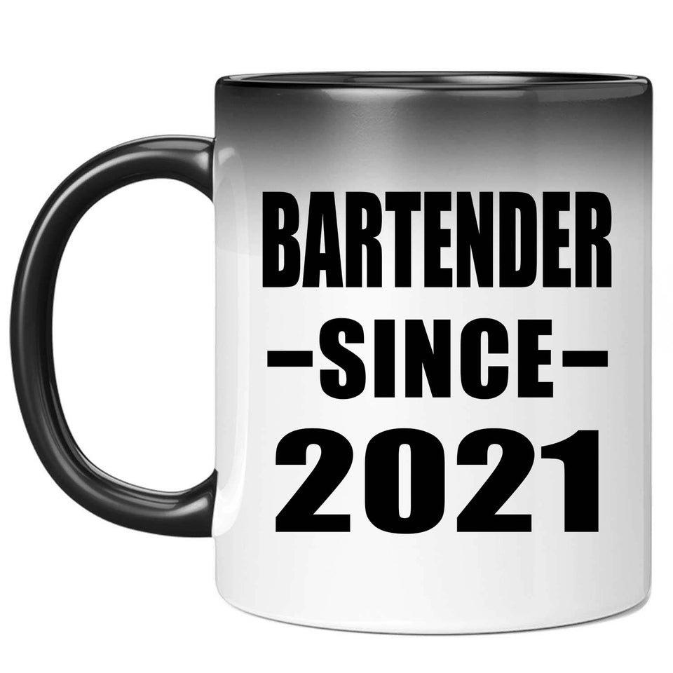 Bartender Since 2021 - 11oz Color Changing Mug