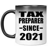 Tax Preparer Since 2021 - 11oz Color Changing Mug