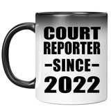 Court Reporter Since 2022 - 11oz Color Changing Mug