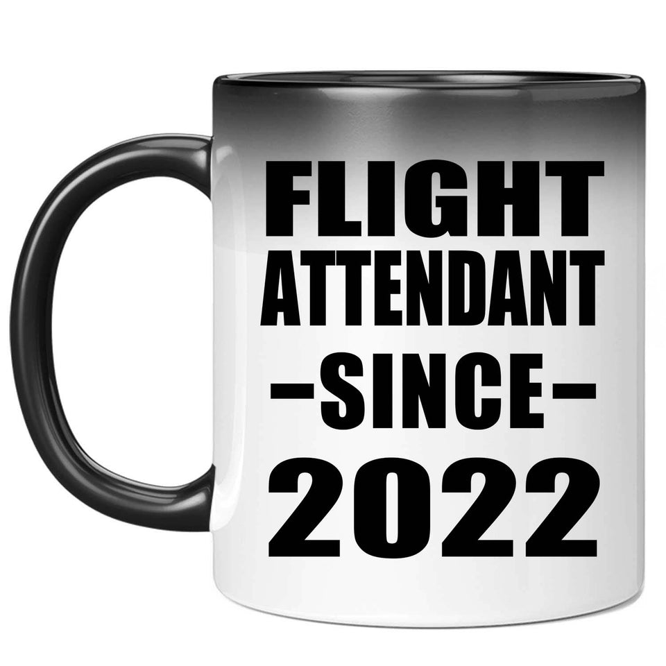 Flight Attendant Since 2022 - 11oz Color Changing Mug