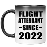 Flight Attendant Since 2022 - 11oz Color Changing Mug