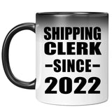 Shipping Clerk Since 2022 - 11oz Color Changing Mug