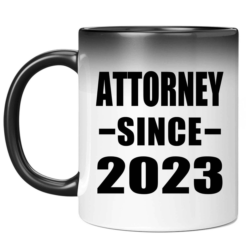 Attorney Since 2023 - 11oz Color Changing Mug