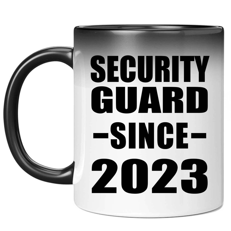 Security Guard Since 2023 - 11oz Color Changing Mug
