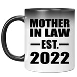 Mother In Law Established EST. 2022 - 11oz Color Changing Mug