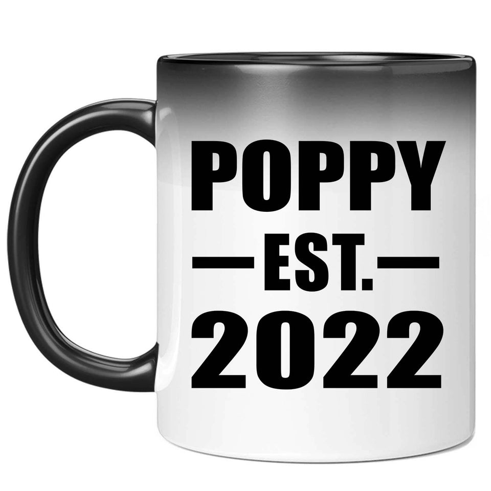 Poppy Established EST. 2022 - 11oz Color Changing Mug