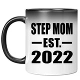 Step Mom Established EST. 2022 - 11oz Color Changing Mug