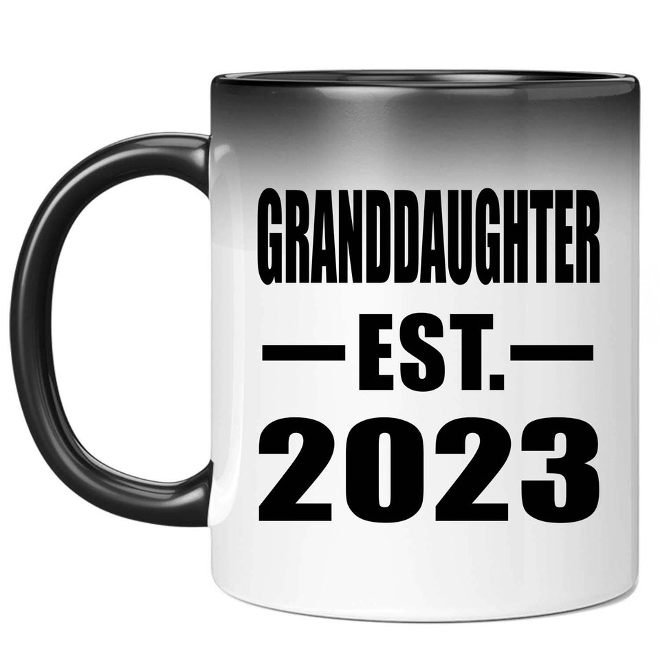 Granddaughter Established EST. 2023 - 11oz Color Changing Mug