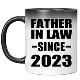 Father In Law Since 2023 - 11oz Color Changing Mug