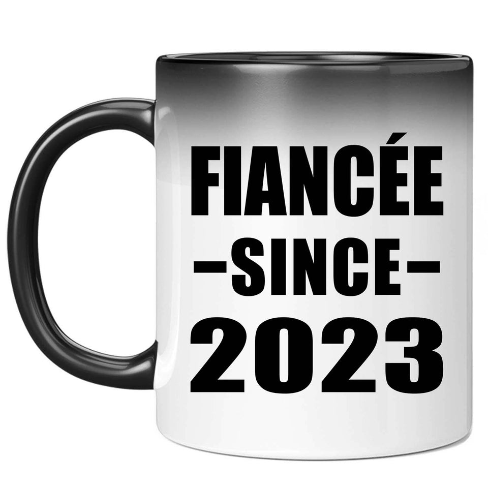 Fiancee Since 2023 - 11oz Color Changing Mug