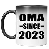 Oma Since 2023 - 11oz Color Changing Mug