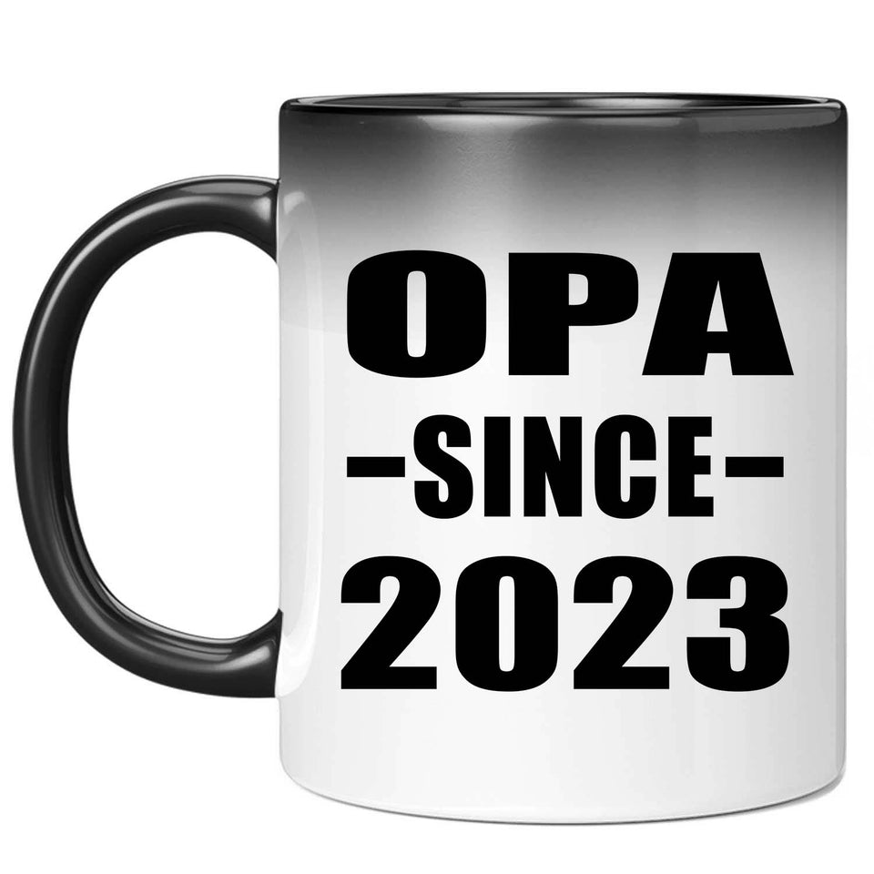 Opa Since 2023 - 11oz Color Changing Mug