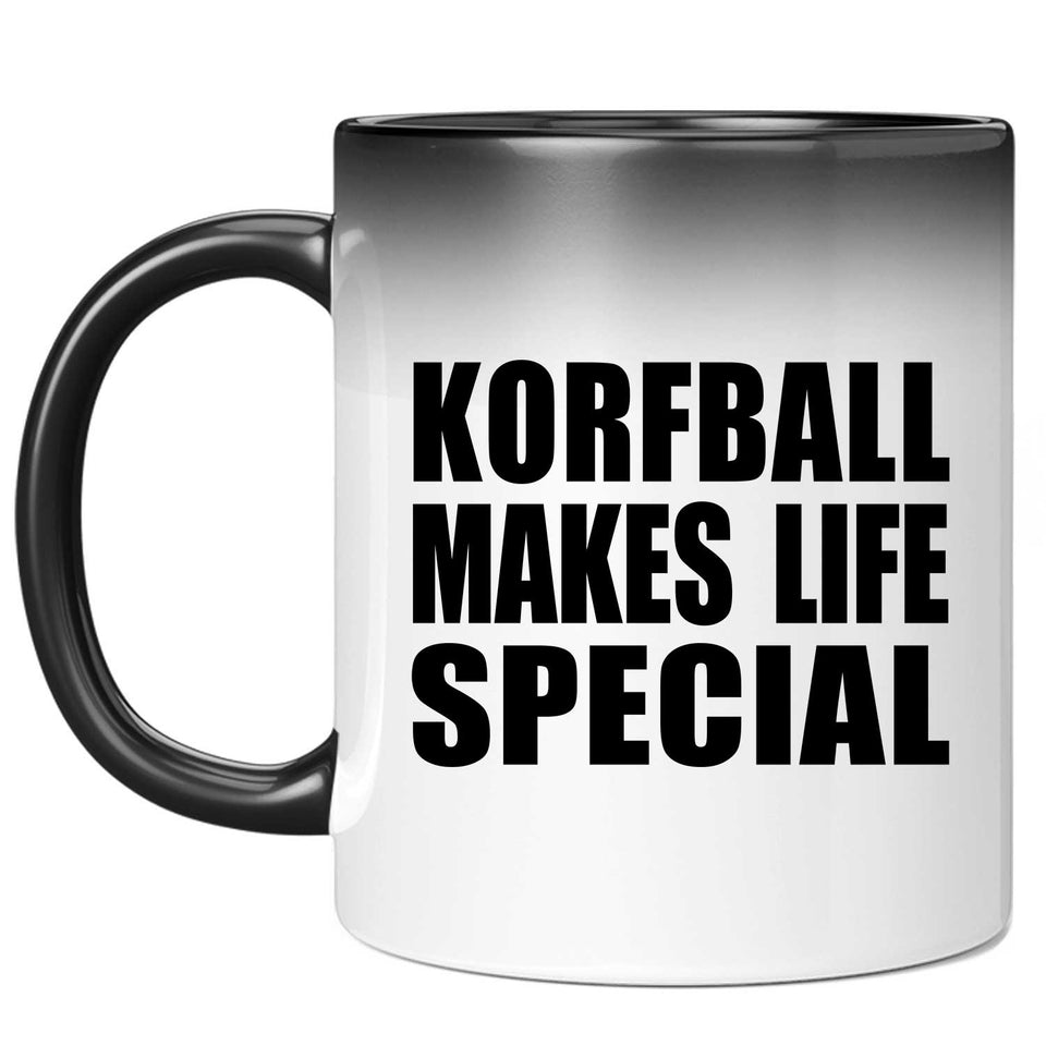 Korfball Makes Life Special - 11oz Color Changing Mug