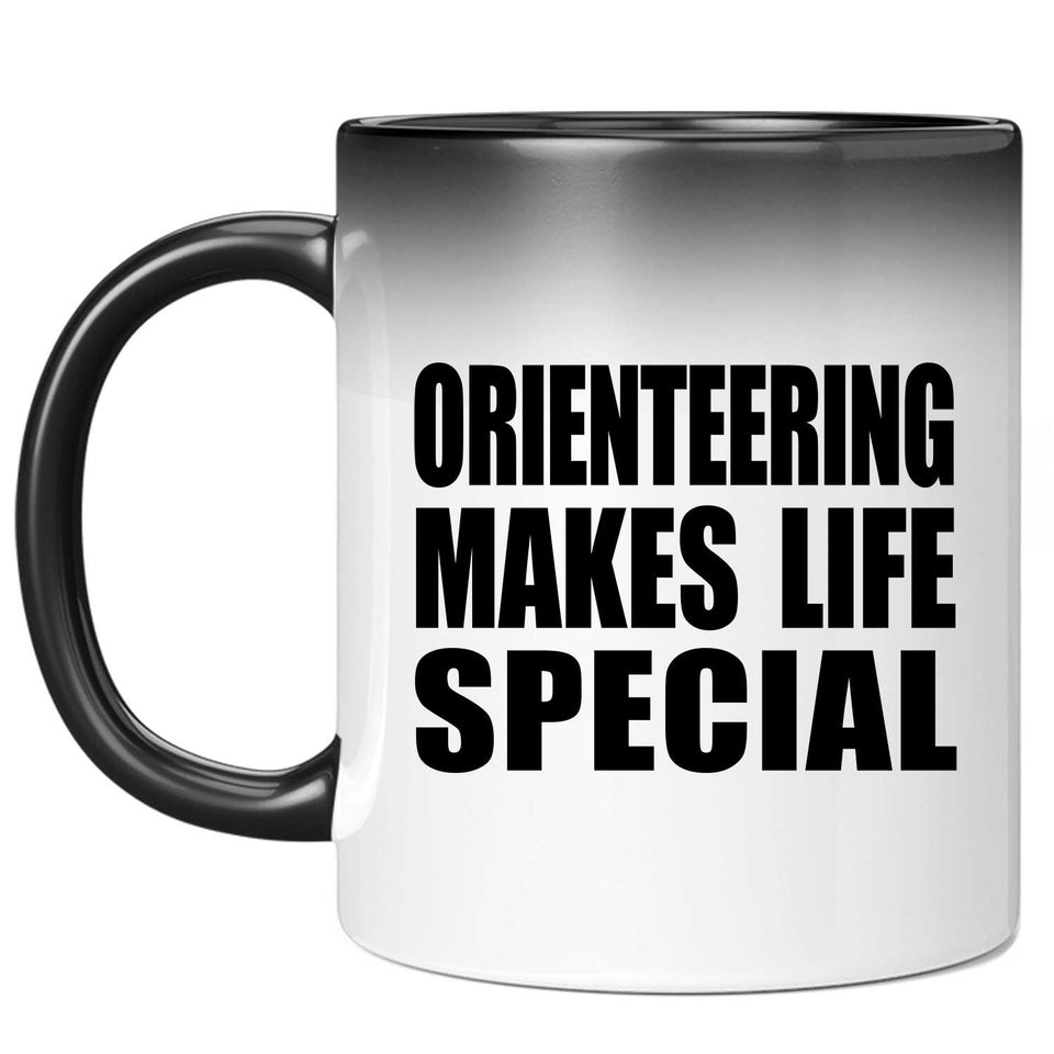 Orienteering Makes Life Special - 11oz Color Changing Mug