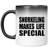 Snorkeling Makes Life Special - 11oz Color Changing Mug