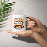 Being A Dad Is Great But Being A Grandpa is Priceless - 11 Oz Color Changing Mug
