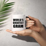 World's Greatest Gram - 11 Oz Color Changing Mug