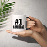 Number One #1 Granddad - 11 Oz Color Changing Mug