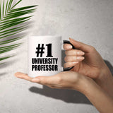 Number One #1 University Professor - 11 Oz Color Changing Mug