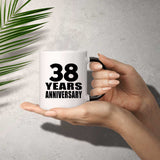 38th Anniversary 38 Years - 11 Oz Color Changing Mug