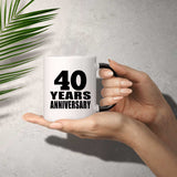 40th Anniversary 40 Years - 11 Oz Color Changing Mug