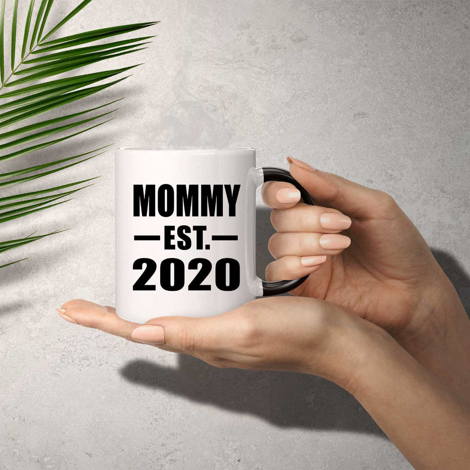 Mommy Established EST. 2020 - 11oz Color Changing Mug