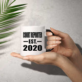 Court Reporter Established EST. 2020 - 11oz Color Changing Mug