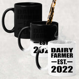 Dairy Farmer Established EST. 2022 - 11oz Color Changing Mug