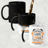 How Much Love Could Hold Until Called Me Grandpa - 11 Oz Color Changing Mug
