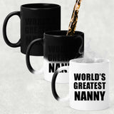 World's Greatest Nanny - 11 Oz Color Changing Mug