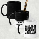 All I Care About Is My Devon Rex - 11 Oz Color Changing Mug