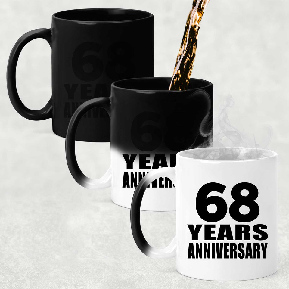 68th Anniversary 68 Years - 11 Oz Color Changing Mug