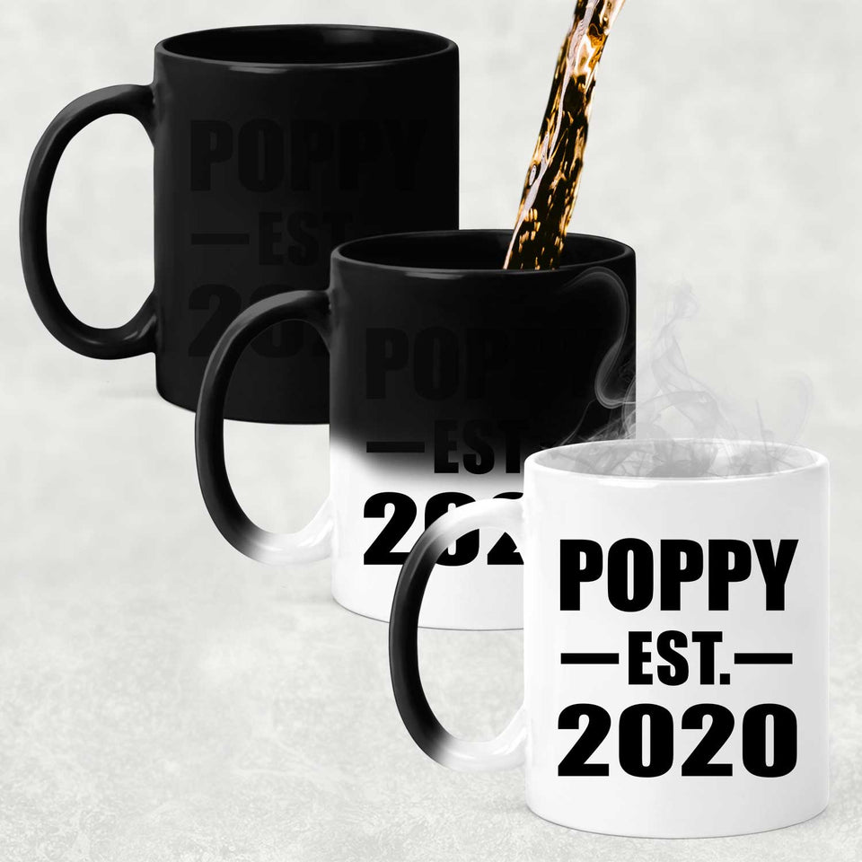Poppy Established EST. 2020 - 11oz Color Changing Mug
