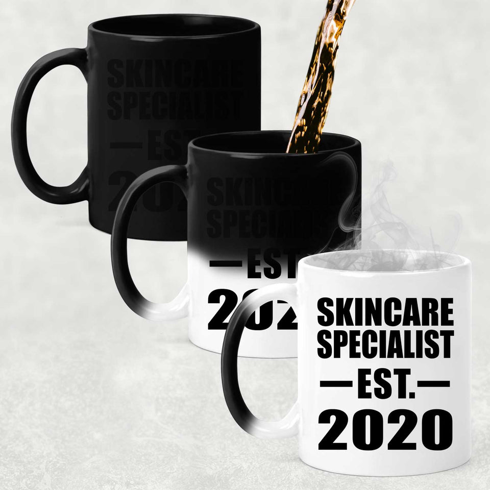 Skincare Specialist Established EST. 2020 - 11oz Color Changing Mug